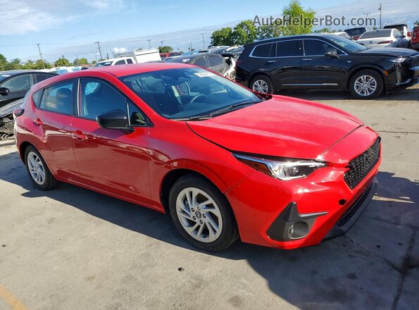 JF1GUABC6R8320380 2024 SUBARU IMPREZA Красный Вид спереди