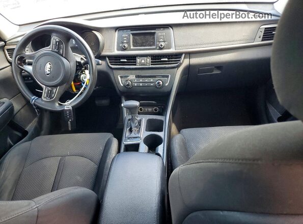 KNAGT4L32G5087431 2016 KIA OPTIMA White Widok zestawu wskaźników
