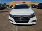 2018 Honda Accord Lx White vin: 1HGCV1F19JA152831