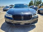 2016 Bmw 750 I Черный vin: WBA7F0C59GGM20875