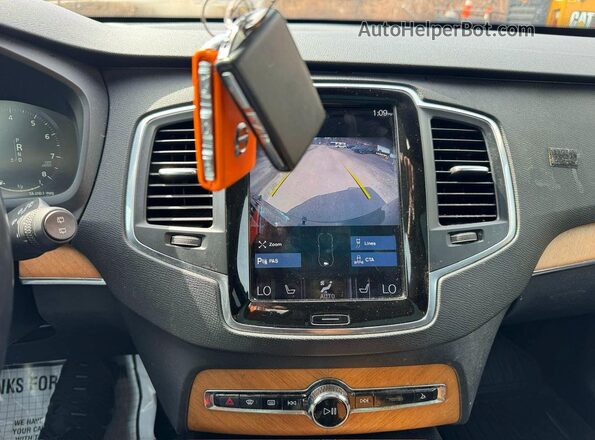 YV4A22PK7N1808426 2022 VOLVO XC90 Синий Вид подкапотного пространства