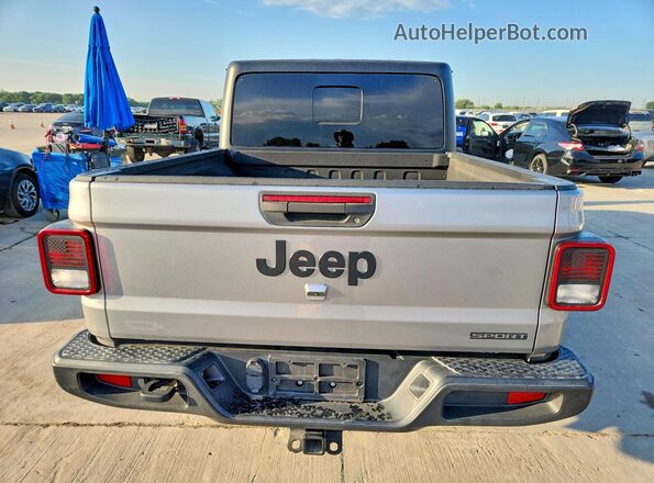 1C6HJTAG3LL132175 2020 JEEP GLADIATOR Серый Вид салона спереди