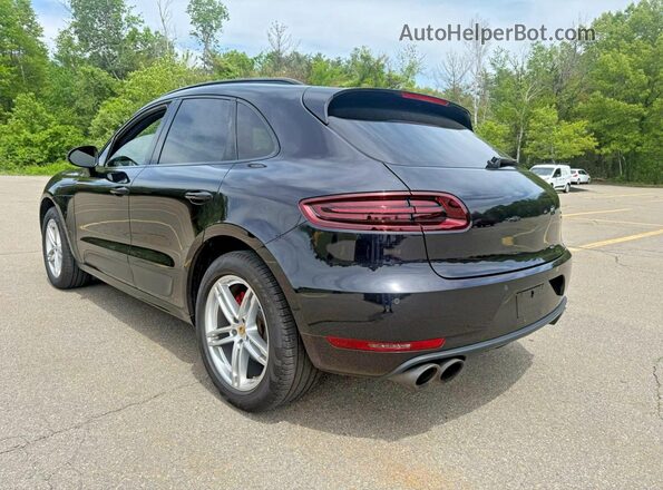 WP1AG2A51HLB56322 2017 PORSCHE MACAN Черный Задняя правая четверть
