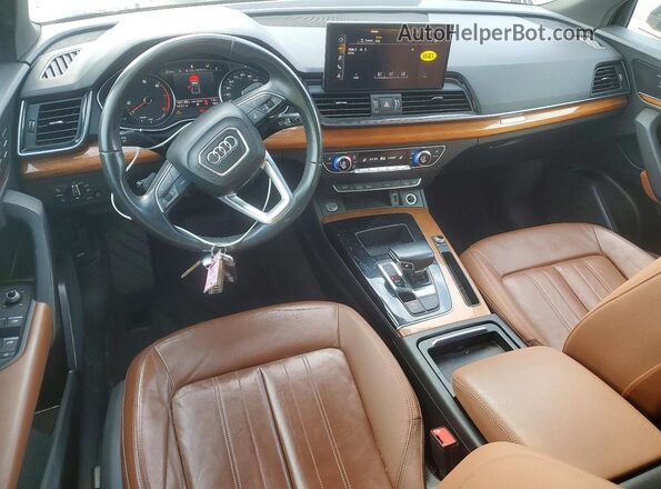 WA1AAAFY4M2055480 2021 AUDI Q5 Черный Вид щитка приборов