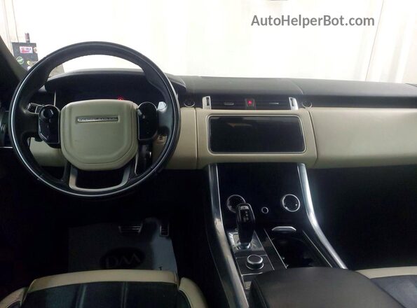 SALWV2SV2JA187763 2018 LAND ROVER RANGE Серый Вид щитка приборов