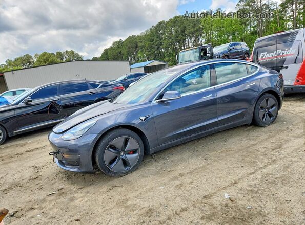 5YJ3E1EA3JF153710 2018 TESLA MODEL Gray Przód lewy
