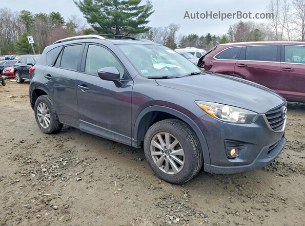 JM3KE4CY6G0610764 2016 MAZDA CX-5 Серый Передняя правая четверть