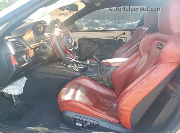 WBS3R9C50GK336317 2016 BMW M4 Белый Вид панели приборов