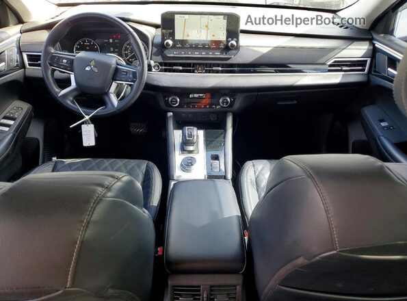JA4J4VA86NZ061182 2022 MITSUBISHI OUTLANDER Черный Вид щитка приборов