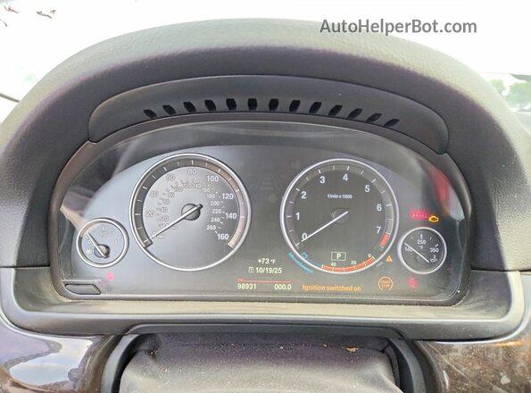 WBA5A5C53GD526498 2016 BMW 5 SERIES Silver Вид задніх сидінь
