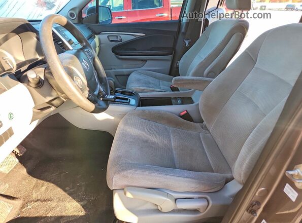 5FNYF5H18HB003821 2017 HONDA PILOT Серый Вид панели приборов