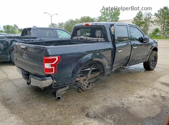 1FTEW1EP3JKC23526 2018 FORD F150 Черный Задняя правая четверть