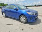 2020 Kia Rio S Синий vin: 3KPA24ADXLE321921