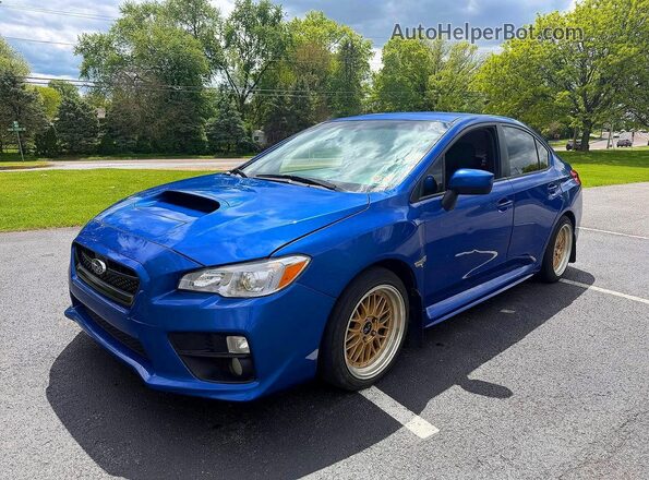JF1VA1B60H9810770 2017 SUBARU WRX Blue Trasero derecho