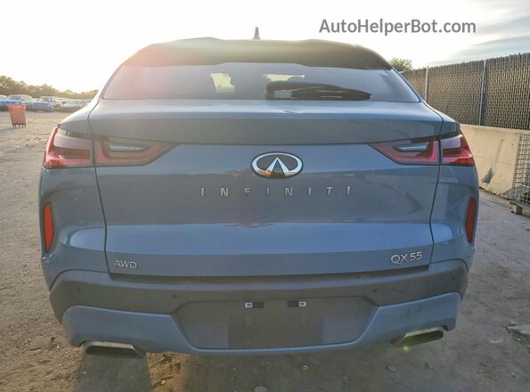 3PCAJ5J30NF101703 2022 INFINITI QX55 Серый Вид салона спереди