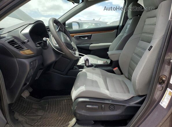 7FARW1H50HE000688 2017 HONDA CRV Серый Вид панели приборов
