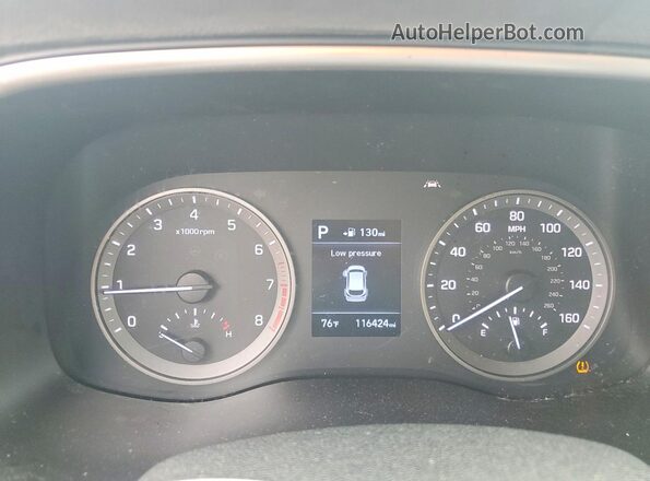 KM8J2CA46KU031066 2019 HYUNDAI TUCSON Silver Vista de los asientos traseros