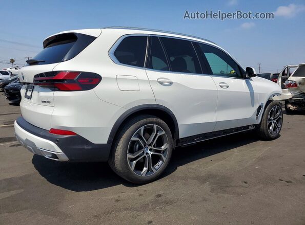5UX13EU02S9Z34239 2025 BMW X5 White წინა მარჯვენა