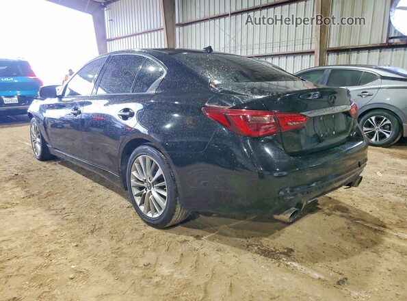 JN1EV7AR5LM254252 2020 INFINITI Q50 Черный Задняя правая четверть