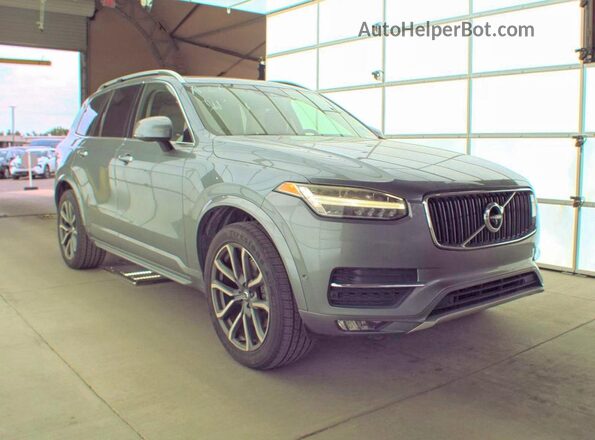 YV4A22PK1H1112147 2017 VOLVO XC90 Серый Передняя левая четверть