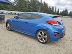 2016 Hyundai Veloster Turbo Синий vin: KMHTC6AE6GU264663