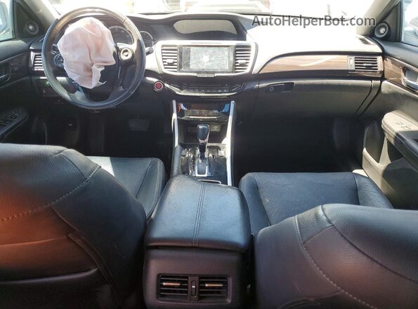 1HGCR3F80HA016269 2017 HONDA ACCORD Silver Vista del cuadro de instrumentos