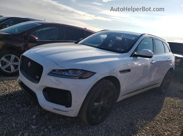 SADCM2BV8HA080244 2017 JAGUAR F-PACE Белый Передняя левая четверть