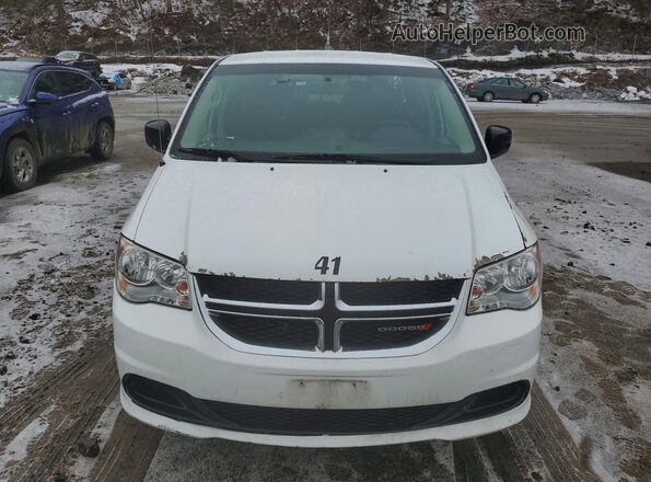 2C4RDGBG5GR192028 2016 DODGE CARAVAN Белый Вид сзади