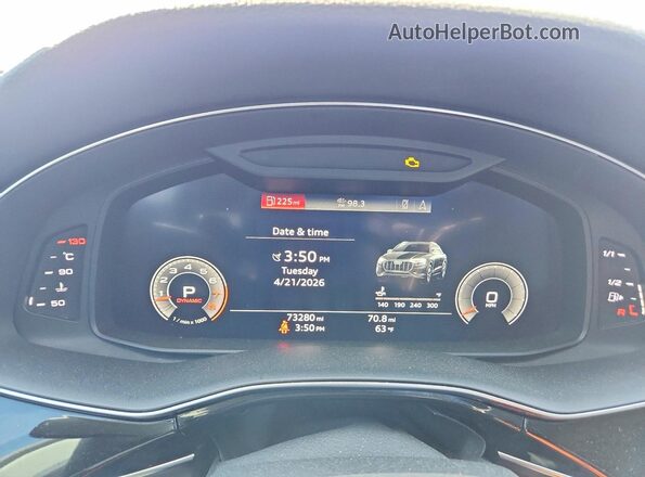 WA1AVAF14KD010533 2019 AUDI Q8 Белый Вид задних сидений