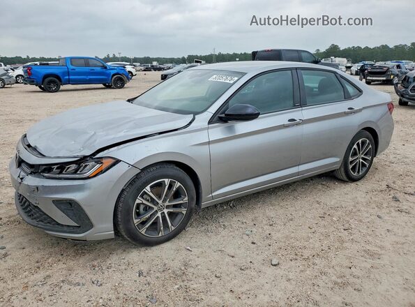 3VWBX7BU3SM076029 2025 VOLKSWAGEN JETTA Серебряный Задняя левая четверть