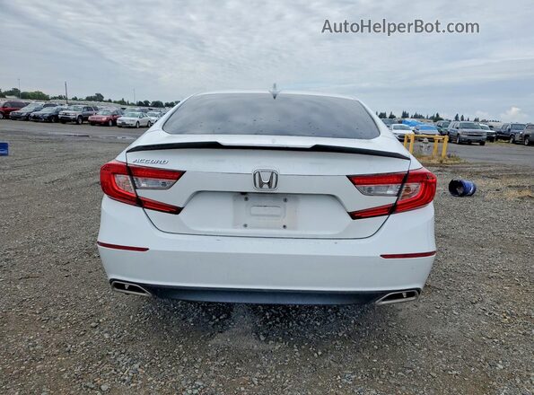 1HGCV1F49KA033771 2019 HONDA ACCORD White Widok wnętrza z przodu