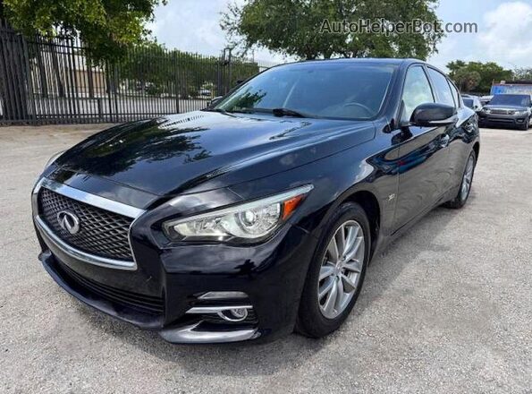 JN1EV7AR8HM835199 2017 INFINITI Q50 Черный Задняя левая четверть