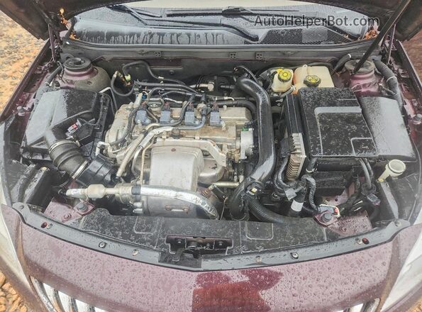 2G4GL5EX9H9121664 2017 BUICK REGAL Бордовый Вид подкапотного пространства