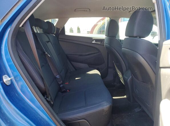 KM8J2CA43KU939748 2019 HYUNDAI TUCSON Синий Вид подкапотного пространства