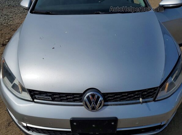 3VWH17AU4HM507001 2017 VOLKSWAGEN GOLF Серебряный Вид наклейки с VIN-кодом