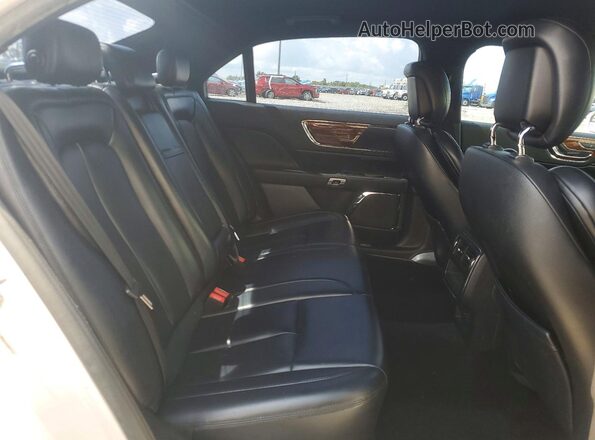 1LN6L9PK8J5601718 2018 LINCOLN CONTINENTA Белый Вид задней части салона