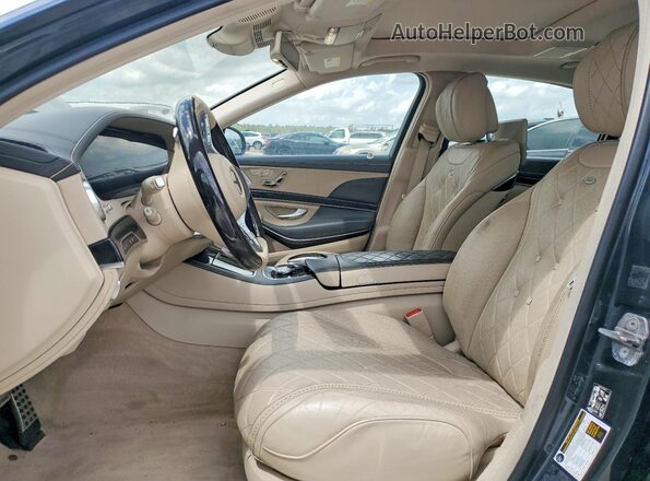 WDDUG8GB2JA396940 2018 MERCEDES-BENZ S Серый Вид панели приборов