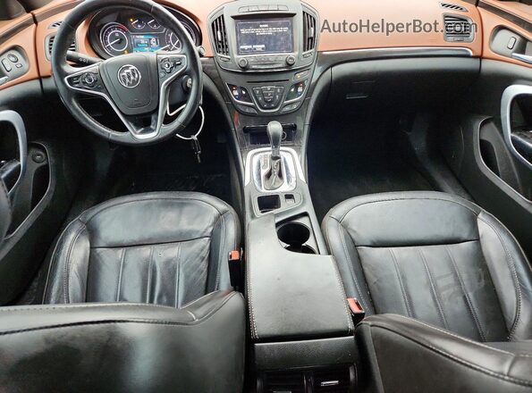 2G4GL5EX9H9121664 2017 BUICK REGAL Бордовый Вид щитка приборов