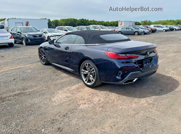 WBAFY4C50KBX38841 2019 BMW M8 Black Задня права чверть