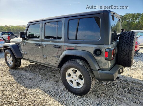 1C4HJXDG8KW598063 2019 JEEP WRANGLER Gray Հետևի աջ