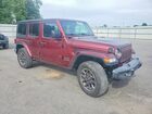 2021 Jeep Wrangler Unlimited Sport Красный vin: 1C4HJXDN4MW557320