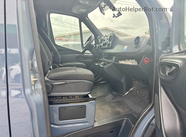 WD4PF0CDXKP035110 2019 MERCEDES-BENZ SPRINTER Blue Rear view
