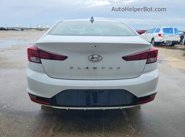 5NPD84LF5LH586235 2020 HYUNDAI ELANTRA White Вид салону спереду
