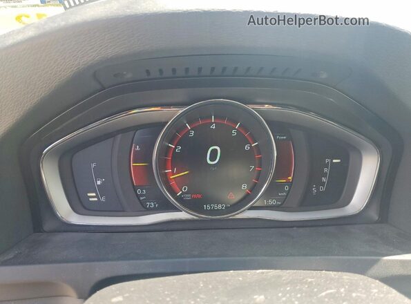 YV4612HK8G1003612 2016 VOLVO V60 Черный Вид щитка приборов