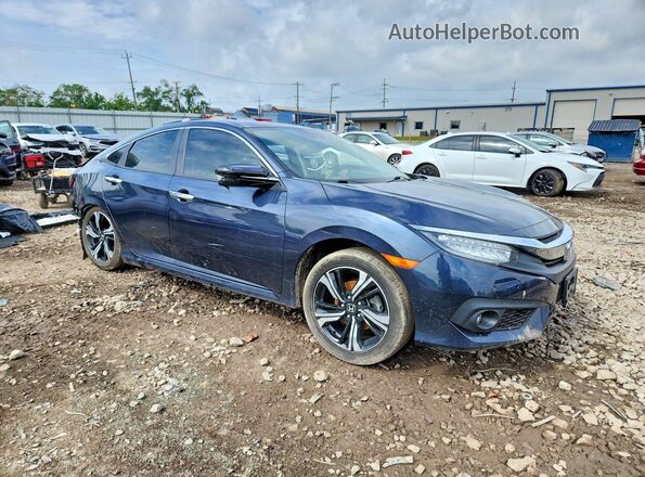 JHMFC1F99JX011972 2018 HONDA CIVIC Синий Вид спереди