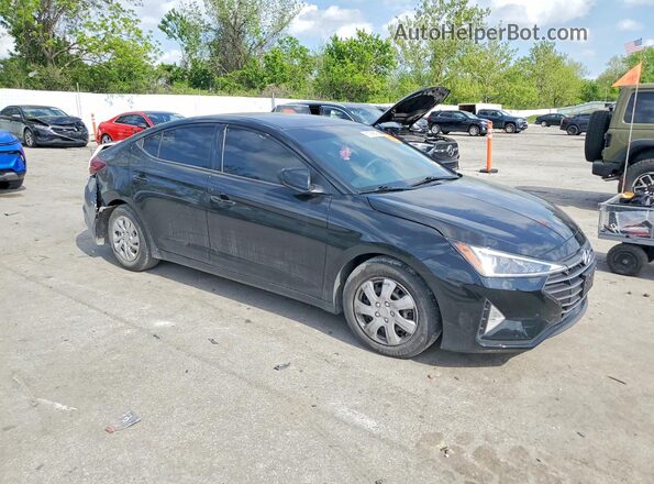 5NPD74LF3KH466497 2019 HYUNDAI ELANTRA Черный Вид спереди