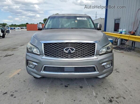 JN8AZ2NE2H9154554 2017 INFINITI QX80 Серый Вид сзади