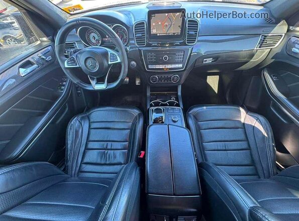 4JGDF7FE1HA888092 2017 MERCEDES-BENZ GLS Black უკანა სავარძლების ხედი