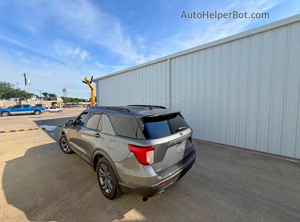 1FMSK7DH4NGB71114 2022 FORD EXPLORER Серый Передняя правая четверть