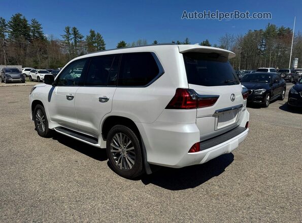 JTJHY7AX2J4263193 2018 LEXUS LX White Przód prawy